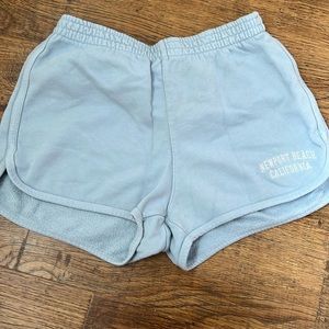 Light Blue John Galt / Brandy Melville Shorts